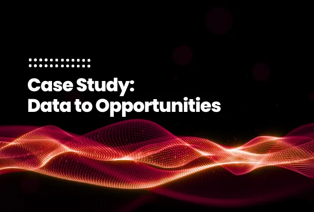 Feature image for case study: Turning data into opportunities